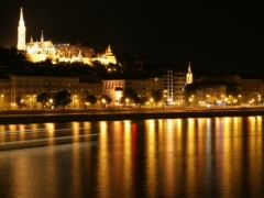 Danube at night